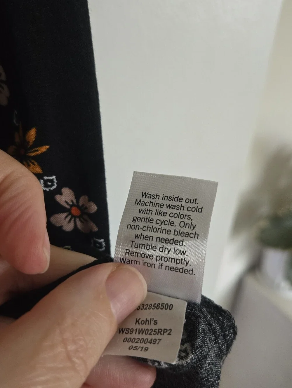Sonoma Goods for Life black blouse Size XL - Picture 5 of 5